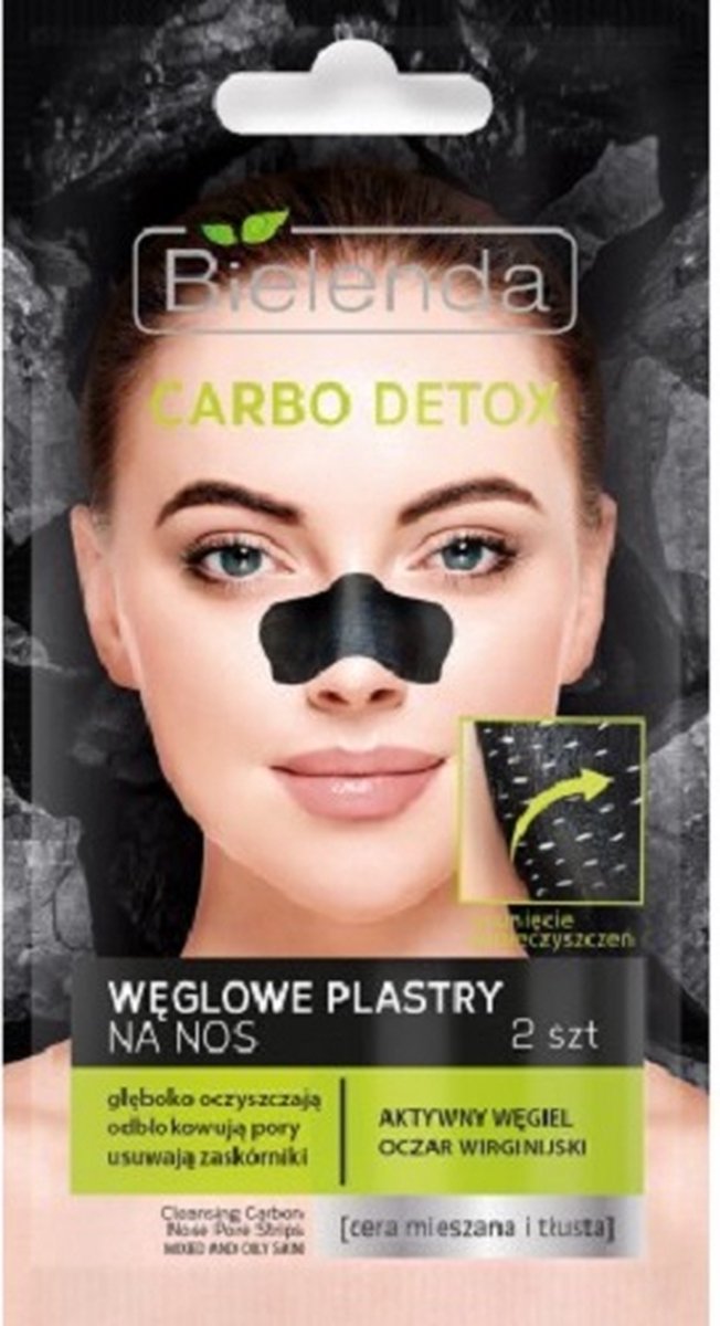 Bielenda - Carbo Detox Carbon Plasters On The Nose From Activated Carbon