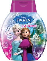 La Rive Disney Frozen Shampoo en Badgel Kids - 250 ml - Kindershampoo Sweet Banana geur - Speciaal voor Prinsessen