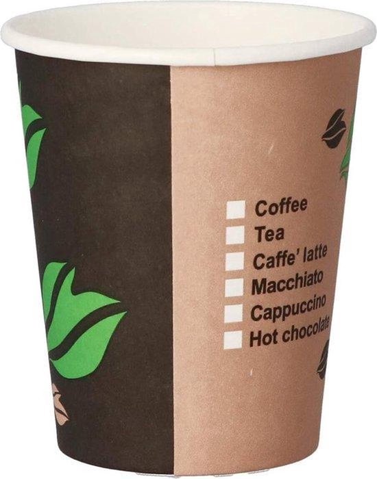 Gobelets à Café Cappuccino Boissons Jetables Carton 1000 Pcs