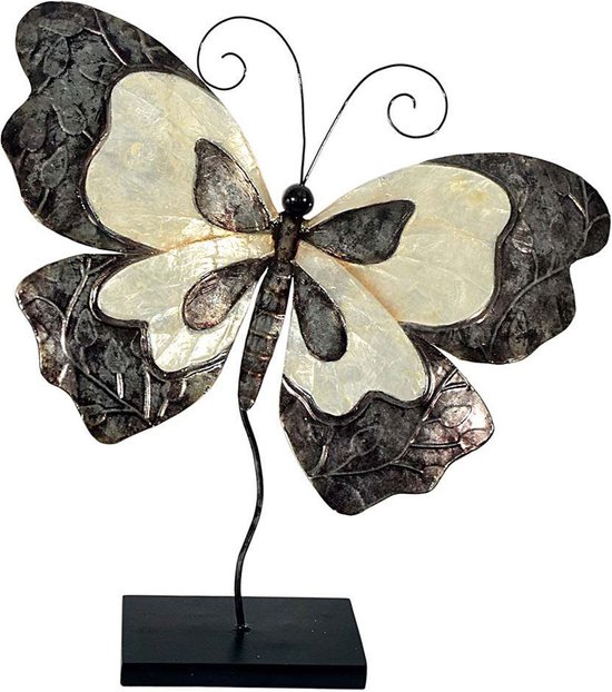 AL - Decoratieve Vlinder - 31 x 30 cm