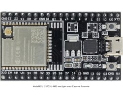 OTRONIC® NodeMCU ESP32U 4MB met Ipex voor Externe Antenne