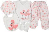 5-delige newborn baby kledingset in leuke cadeaudoos - Kraamcadeau - Babyshower - Babykleertjes - 0-3mnd