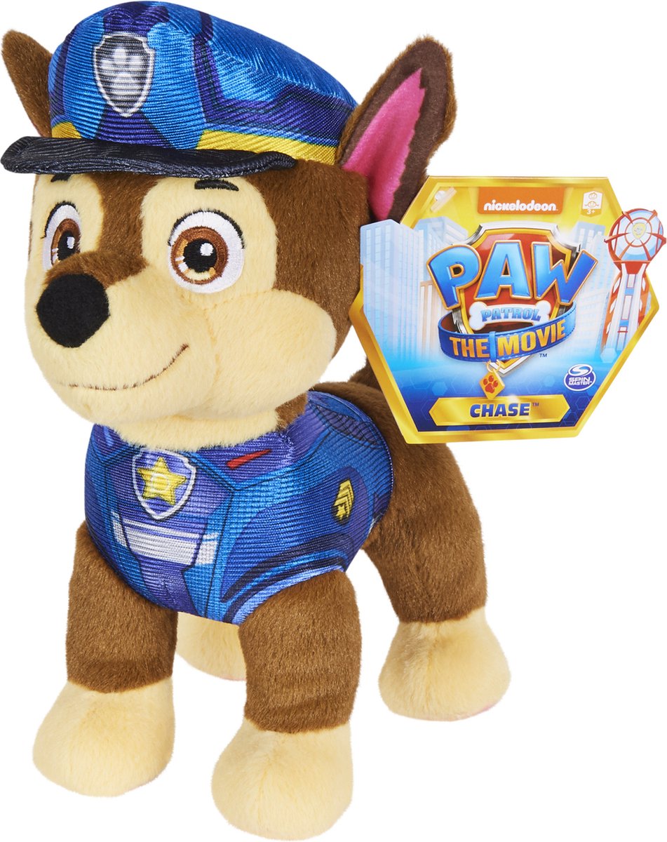 ♥♥ Peluche Doudou La Pat' Patrouille Paw Patrol Marcus Longueur 35 Cm