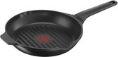 Grill pan with stripes Tefal AROMA Ø 26 cm Titanium Excellence Black