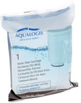 Aqualogis - Filtre à eau AquaClean pour Philips et Saeco - 2 pièces