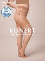 Kunert Curvy 20 Panty - Zwart - Maat 48-50