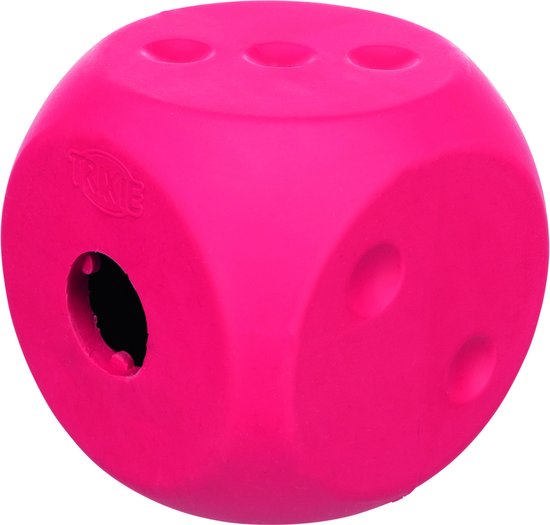 Trixie snackbal hond dobbelsteen assorti (5 CM)