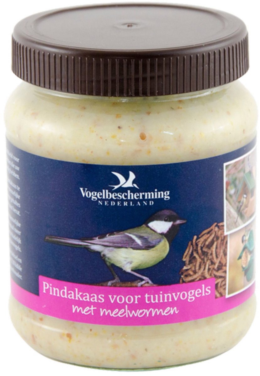 Vogelbescherming Vogelpindakaas - Meelwormen