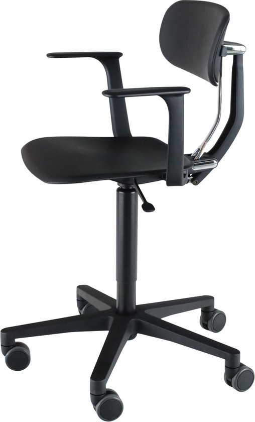 Wesjon Cassia chair - werkstoel - flexibele zit - onbekleed - met armleuning