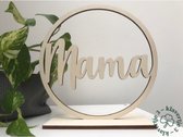 Mama decoratieve cirkel op voet