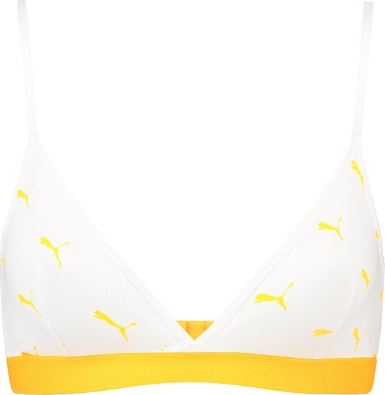 PUMA Cat Logo Triangle Top Soutien-Gorge Femme - 1 Pack - Taille M