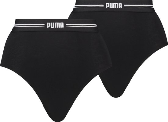 PUMA High Waist Brief Dames Onderbroek - 2-pack - Maat M