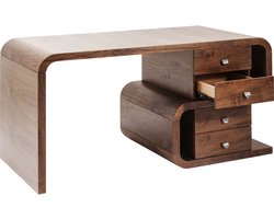 Kare design Bureau walnoothout 150x70cm van meubelontwerper Andreas Weber