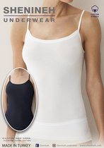 Shenineh Katoenen Hemdje - 95% Katoen - een comfortabele model  - Wit - XL