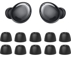 Oordopjes geschikt voor Samsung Galaxy BudsPro - Samsung Galaxy Buds Pro tips - Samsung Galaxy Buds Pro vervanging tips - 5 paar oordopjes voor Samsung Galaxy Buds Pro - Zwart / Small