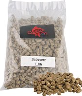Babycorn Pellets 'Hennep' - 1kg - Karper/Witvis Pellets - Lokvoer/Aas voor Vissen