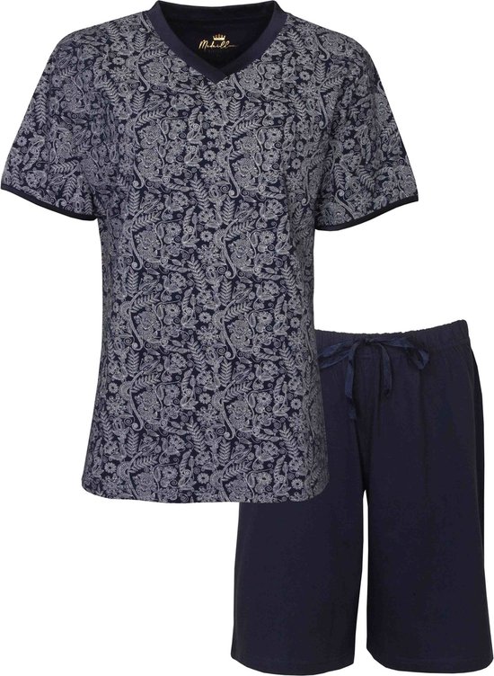 Medaillon Pyjama short Blauw MESAD1101A - Tailles : L