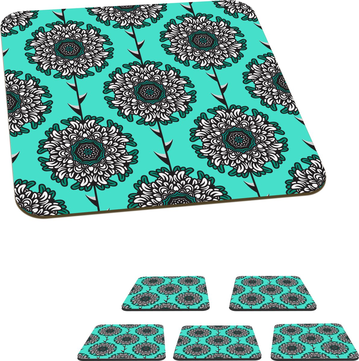 Pioenroos bloem patroon muurstickers Art stoffen achtergrond Sticker voor keukens van keukens woonkamer Home Office School decoratie