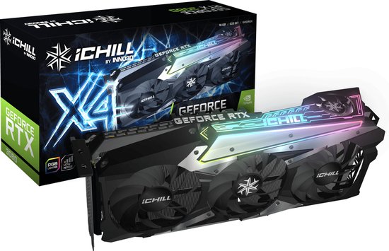 INNO3D GeForce RTX 3080 iCHILL X4 10GB GDDR6X LHR - Videokaart