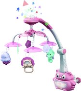 Eco Toys Owl Pink Muziekmobiel incl. Afstandsbediening HC526731