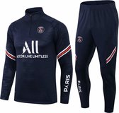Voetbal Trainingspak kinderen Unisex Blauw