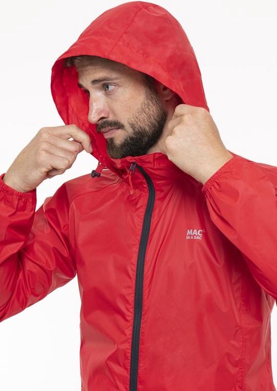 Mac in a Sac Origin 2 Imperméable Unisexe - Rouge - Taille XS
