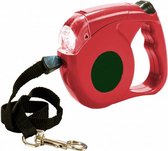 rollijn verlicht 5 meter polyester rood