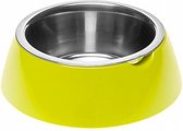voer en -drinkbak Jolie 0,5 liter 17,1 cm staal groen