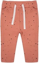 legging Dots junior katoen terracotta/zwart maat 56