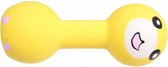 apporteerspeelbot hond rubber geel