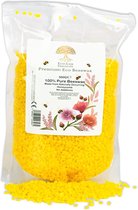 500g Premium bijenwas 100% Pure natuurlijke biologische bijenwas, gouden gele korrels