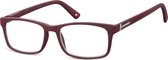 leesbril unisex rechthoekig bruin (MR73C) sterkte +1.50