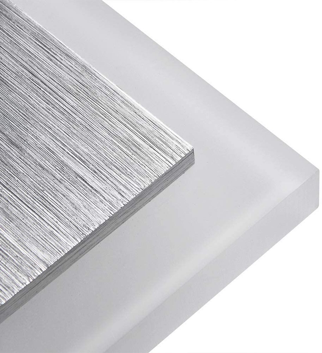 VivaLet 8 Stuk LED Traplamp 3W 300LM, Wandverlichting 230V 3000K, Inbouwdoos 68mm, IP65 Traplamp, 85 x 85mm, LED Inbouw Wandlamp Aluminium Wit, Geschikt voor Tuinen, Trappen en Gangen