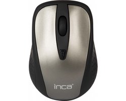 BasicTeQ: Inca IWM-201RG muis Ambidextrous RF Draadloos Optisch 1600 DPI Ergonomisch ontwerp, comfortabel aanraakgevoel Energiebesparende modus, laag stroomverbruik