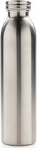 thermosfles 0,6 liter 26 x 6,5 cm RVS/koper zilver