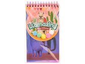 Llamazing lama notitieboekje 19 cm