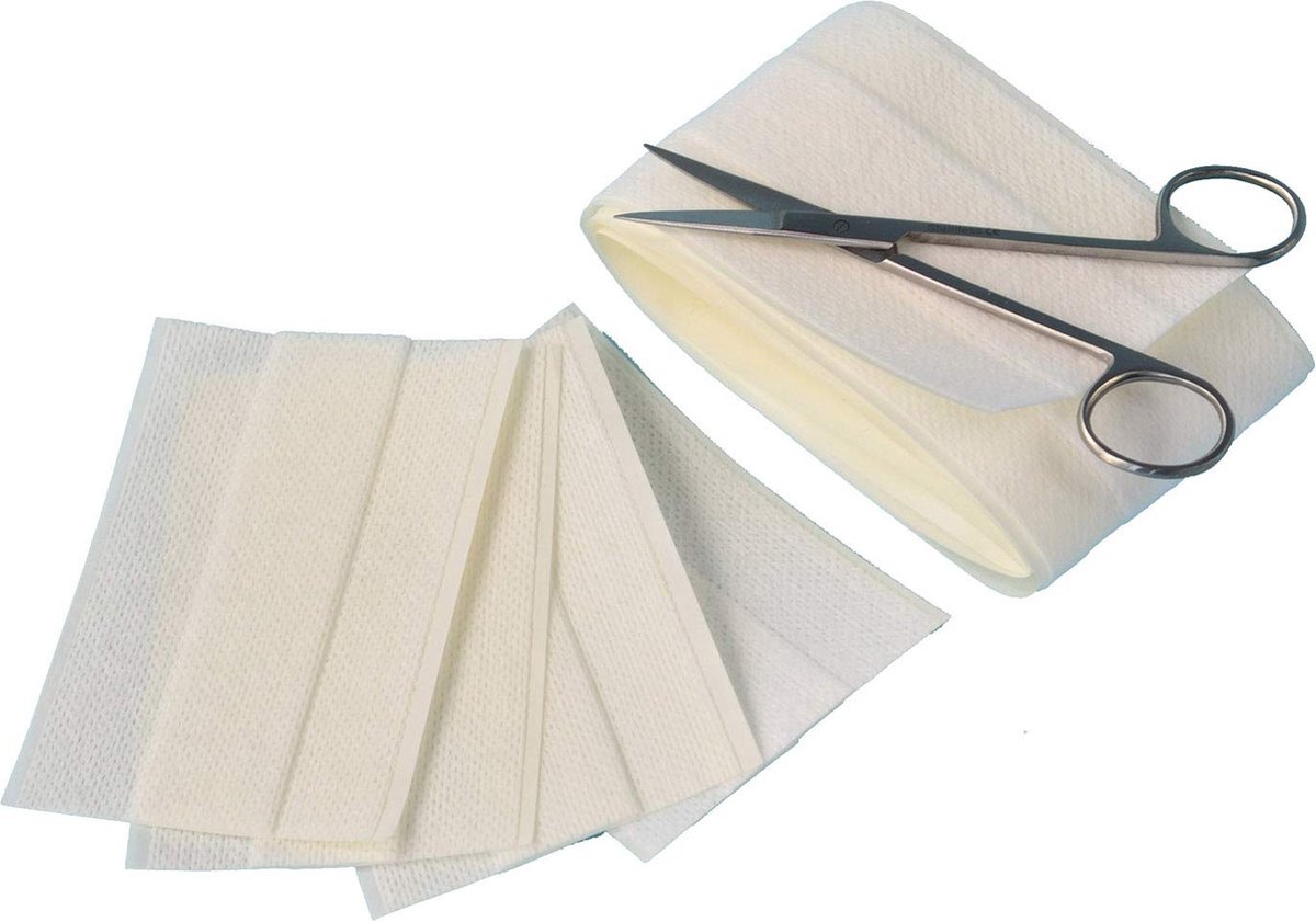 Wondpleisters op maat knipbaar - Sensitive Pleisters - Zelfklevend - Absorberend kussen - 5m x 6cm