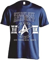 Star Trek - Starfleet Academy Men T-Shirt - Navy - Maat S