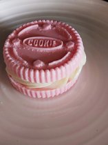 MADAME MARCHAND-PÂTISAVONNERIE - Handgemaakte zeep Le Cookies roze - sierzeep -150g