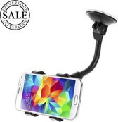 Mobiel houder voor auto – Universeel – Zuignap – Raam – Dashboard – Voorruit – 360 graden rotatie – Telefoonhouder auto – smartphone autohouder – Alle toestellen (Zwart)