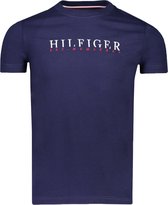 Tommy Hilfiger T-shirt Blauw voor heren - Lente/Zomer Collectie