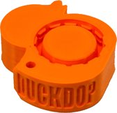 DuckDop Limited Edition - Oranje - Bouchon Festival - Bouchon de bouteille universel - Y compris un grand porte-clés - Ne restez plus jamais dans votre canard