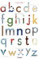 FancyType - Juf Kim's ABC - Alfabet Stickervel