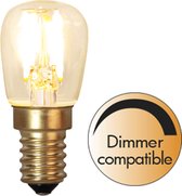 Kogellamp - E14 - 1.4W - Super Warm Wit <2200K - Dimbaar - Filament - Helder