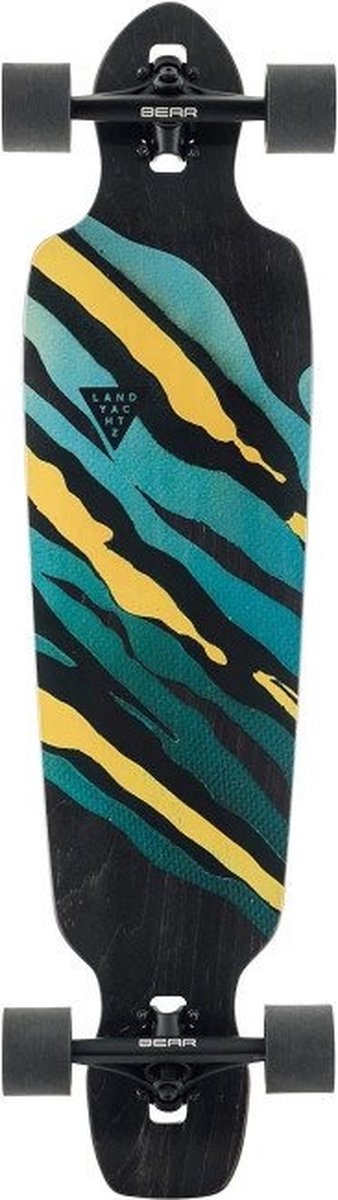 LandYachtz Battle Axe Spectrum 38 Drop Through Longboard Veelkleurig