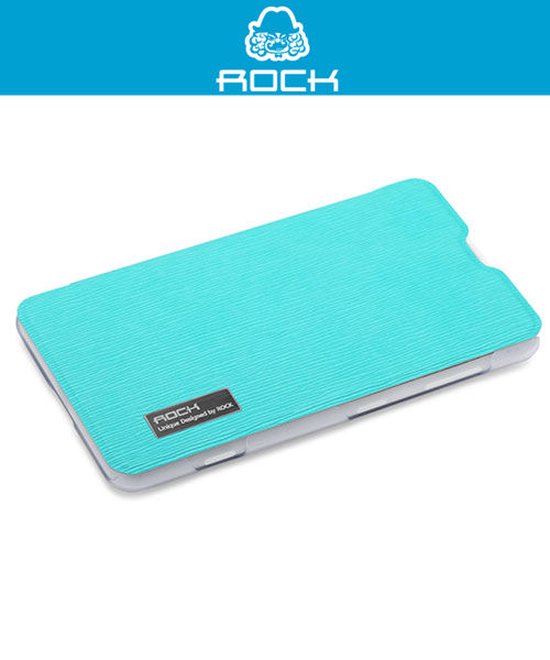 Rock Elegant Side Flip Case Azure Nokia Lumia 625