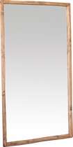 Exclusives - Spiegels XL - spiegel houten lijst walnoot - 168x90 - passpiegel - staand en ophangbaar