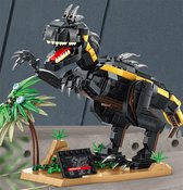 Jurassic Dinosaur World Pack Big Size T-rex Dino Bricks MOC - Compatible with Lego - Met giftbox -