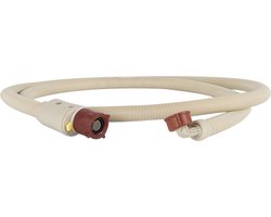 Aanvoerslang wasmachine met waterstop, 2,5 m.