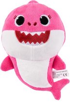 Baby Shark Knuffel - Baby Shark Speelgoed - Met Geluid - 36cm - Roze